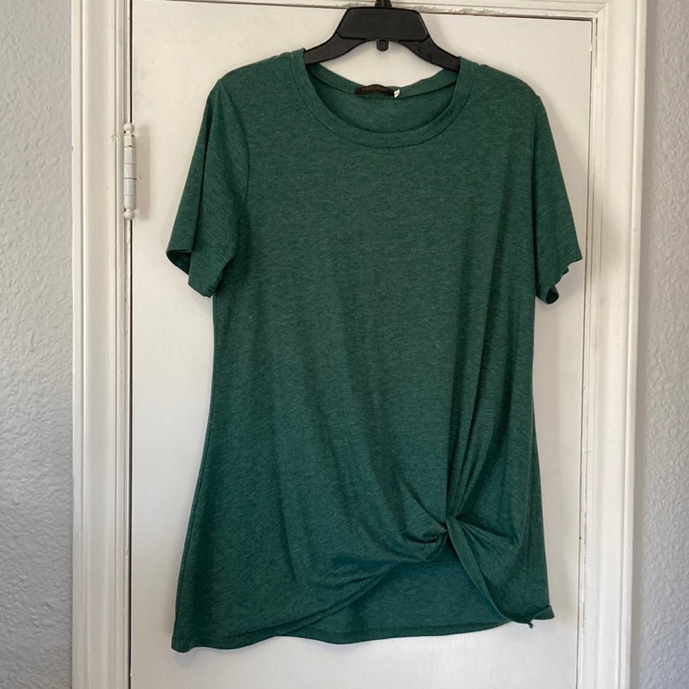 Bottom knot tunic